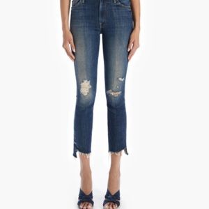 👖💙 MOTHER The Insider Crop Step Fray jeans 👖💙
